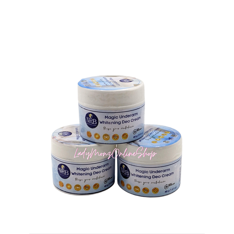 3 Bottles) NRB Magic Underarm Whitening Deo Cream – LadyMonzOnlineShop