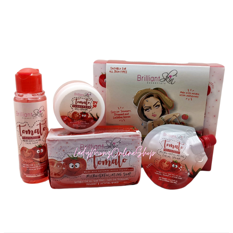 Brilliant Skin Tomato Micro-Exfoliating Facial Set