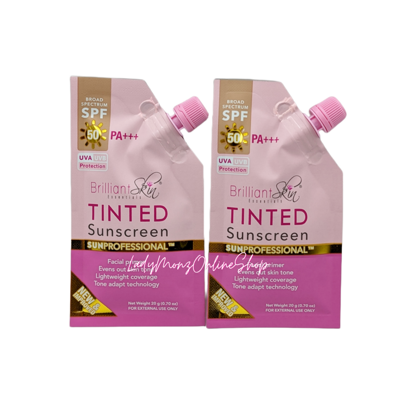 (2 Sachets) Brilliant Skin Tinted Sunscreen w/ SPF 50