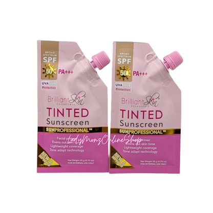 (2 Sachets) Brilliant Skin Tinted Sunscreen w/ SPF 50