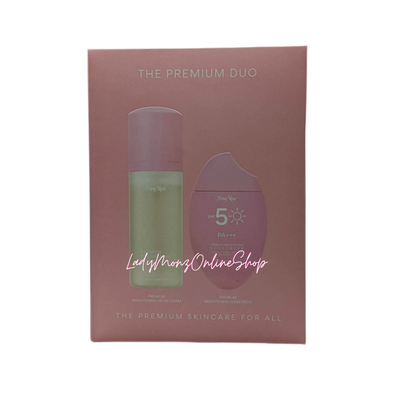 (Combo) Fairy Skin The Premium Duo & Premium Tinted Sunscreen