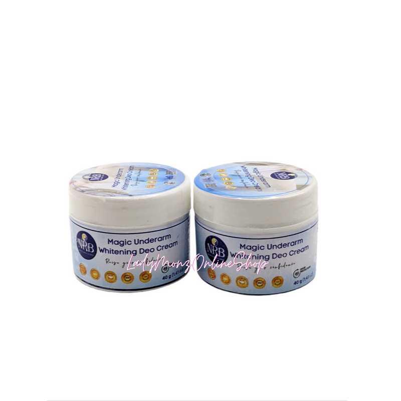 (2 Bottles) NRB Magic Underarm Whitening Deo Cream