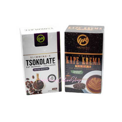 Slimming-K Kape Krema & Tsokolate Drinks Combo