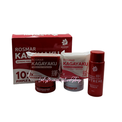 Rosmar Kagayaku Extreme Peeling & Whitening Kit