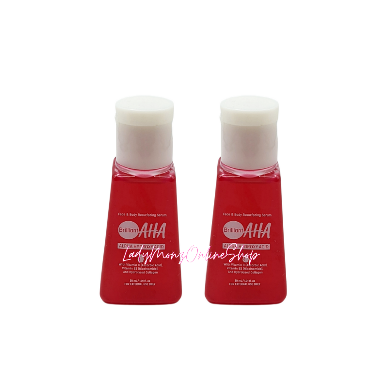 (2 Bottles) Brilliant AHA Serum (30mL)