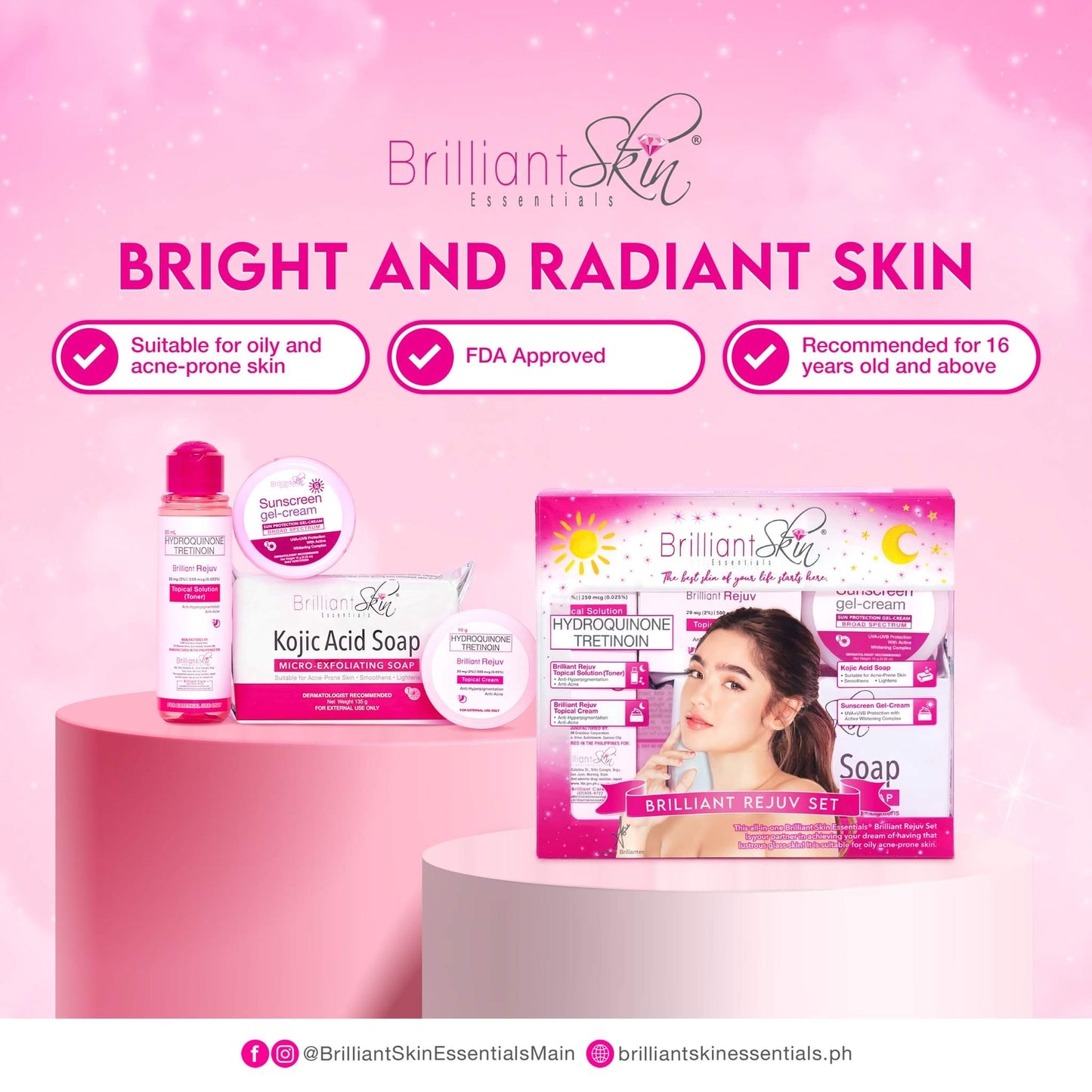 (2 Boxes) Brilliant Skin Rejuv Set