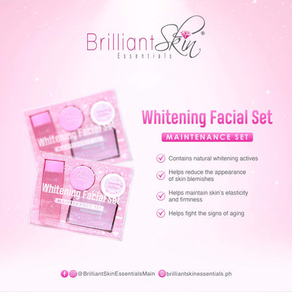 (2 Boxes) Brilliant Skin Whitening Facial Set