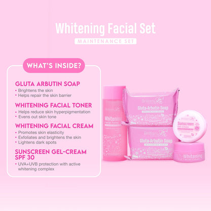 (2 Boxes) Brilliant Skin Whitening Facial Set