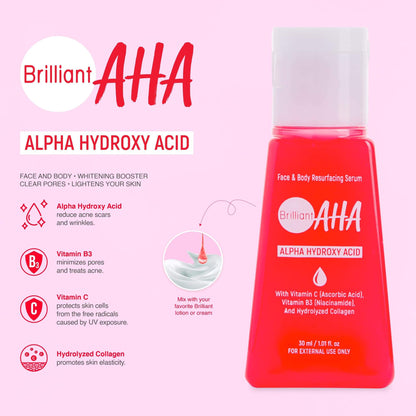 Brilliant AHA Serum (30mL)