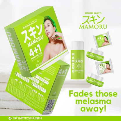 Mksmetics Mamoru 4+1 Set and Milky White Lotion