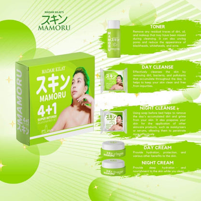 Mksmetics Mamoru 4+1 Set and Goat Milk Body Scrub