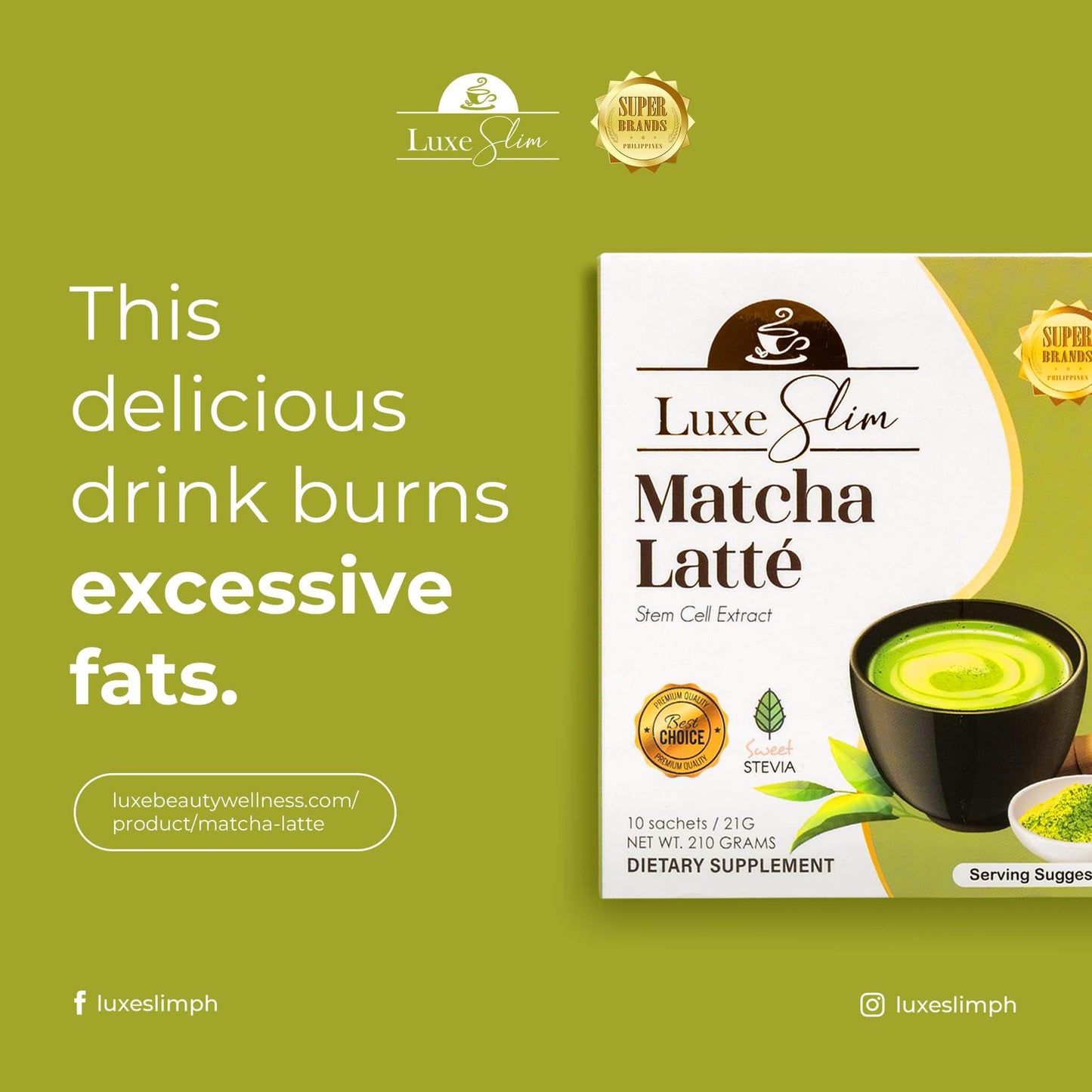 LuxeSlim Matcha Latte