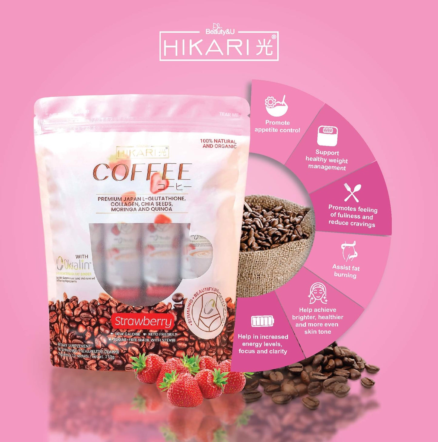 Hikari Strawberry and Mocha Coffee Flavor Combo