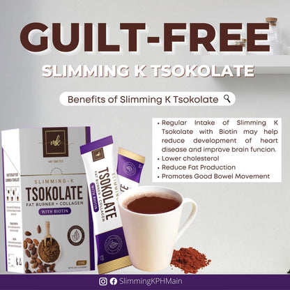 Slimming-K Tsokolate Fat Burner+Collagen with Biotin