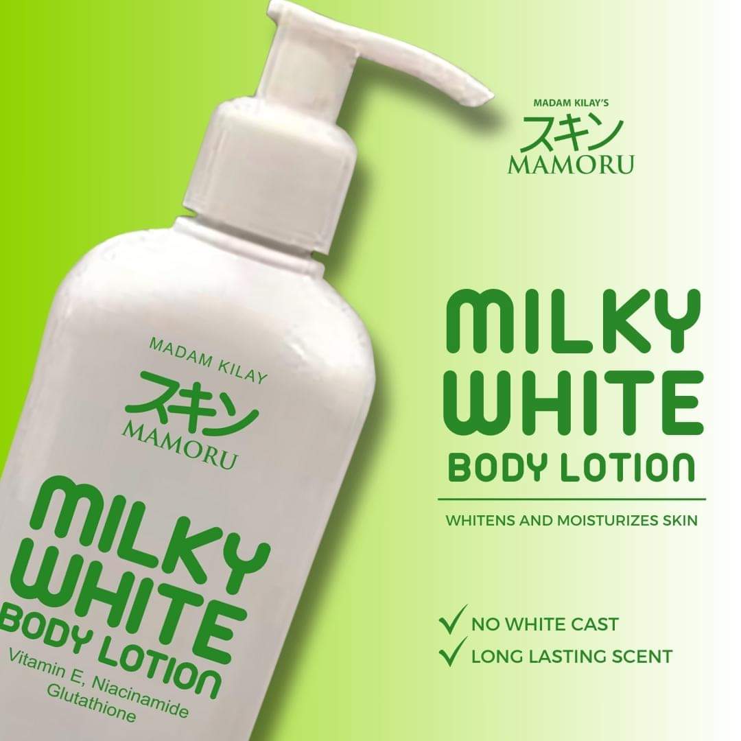 Mamoru Milky White Body Lotion (235mL)